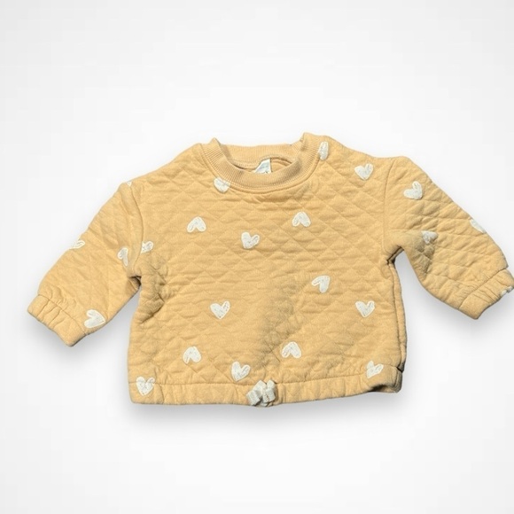 4/$20 Carter’s  Beige Long Sleeve Sweater - Picture 1 of 5